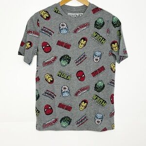 Boys Marvel Short Sleeve T Shirt Size Large